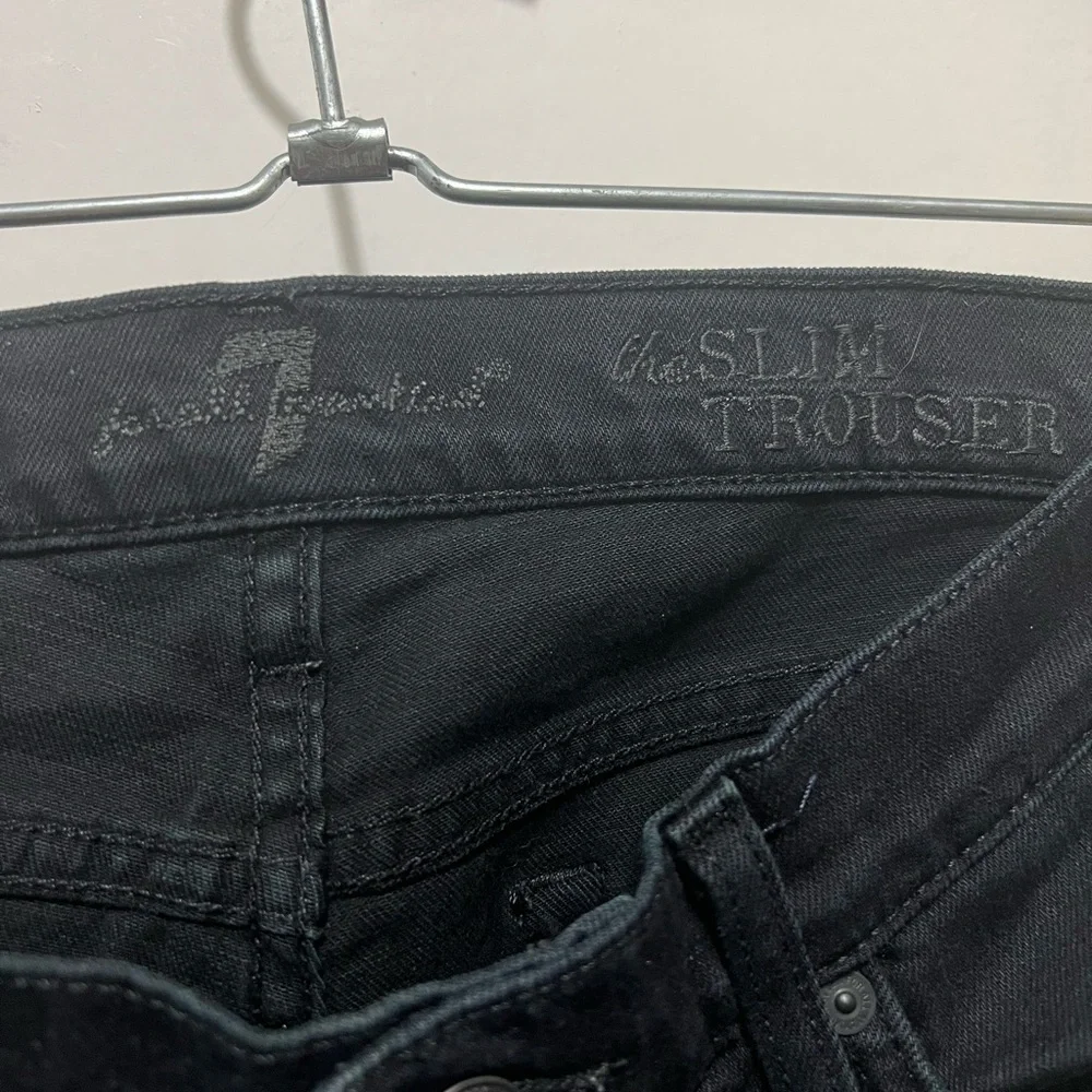 Black jeans. Not used but without tags. Beautiful look - Picture 2 of 6